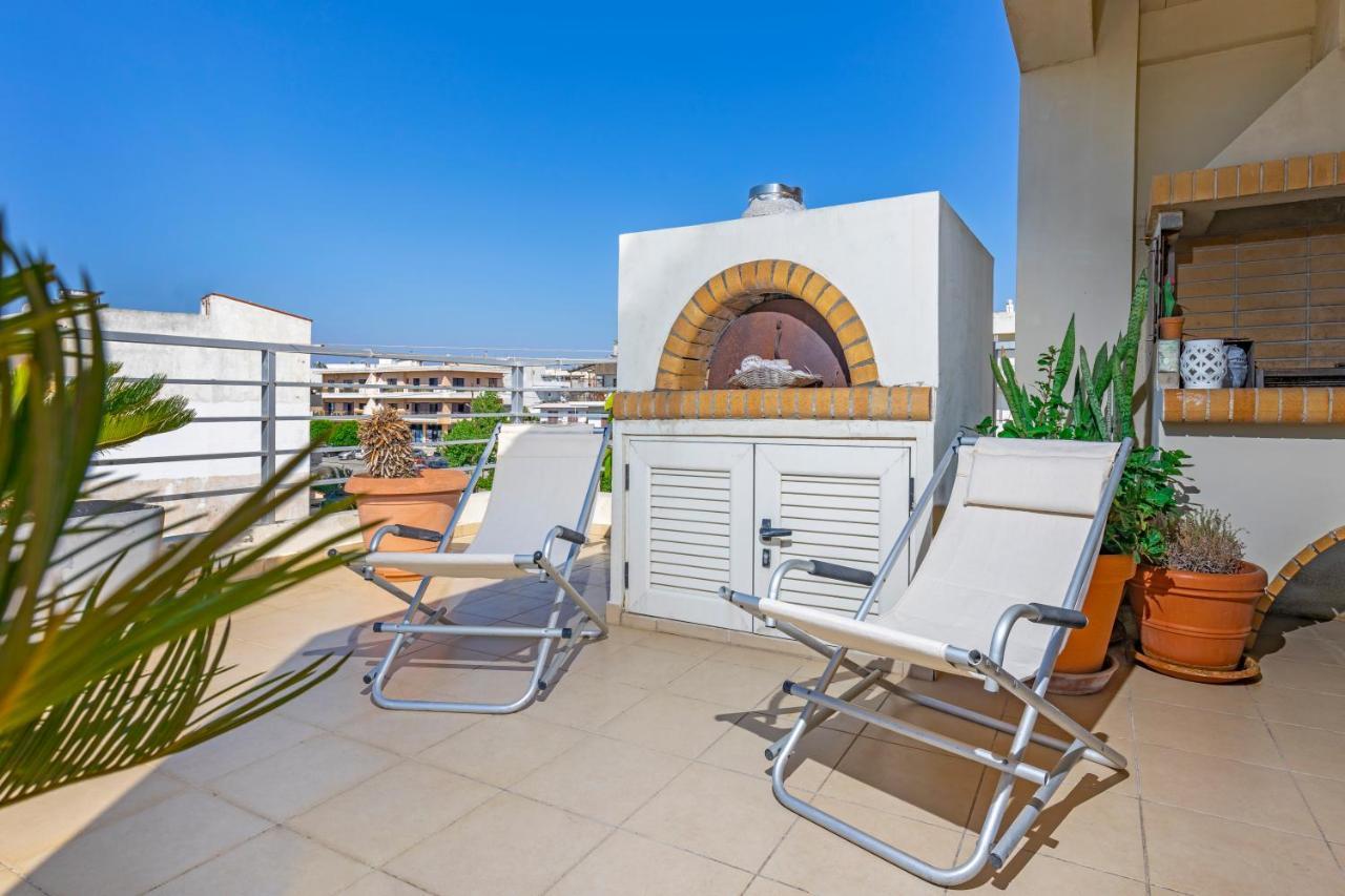 Rhodes City Sunny Penthouse,Modern Amenities+Aegean View 아파트 외부 사진