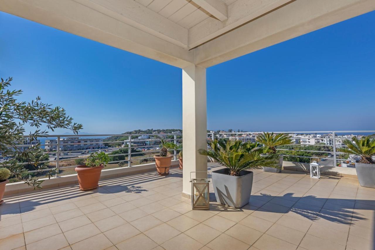 Rhodes City Sunny Penthouse,Modern Amenities+Aegean View 아파트 외부 사진