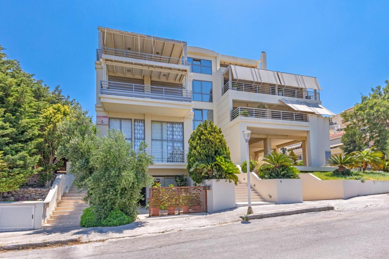 Rhodes City Sunny Penthouse,Modern Amenities+Aegean View 아파트 외부 사진